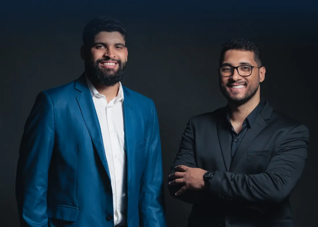 César Germano e Iago Braz, sócios da Kalidash