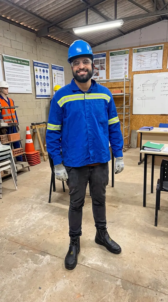 Treinamento em ambiente industrial